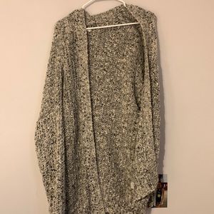 Grey cardigan